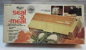 Vintage Dazey Seal a Meal Model Sam 1 Instructions and Unopened Sample Bags - Picture 1 of 12
