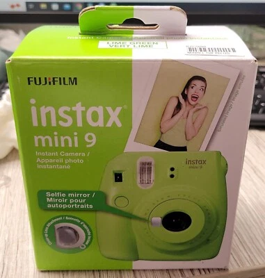 Fujifilm Instax Mini 9 Instant Camera Instant Film Camera Lime Green - Image 1 of 2