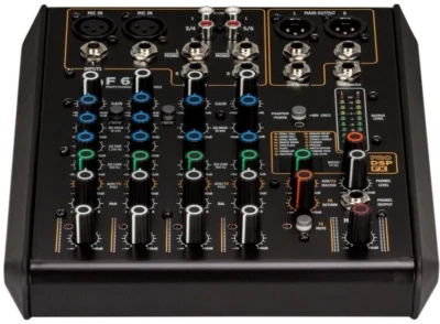 RCF F 6X 6-Channel Analog Mixing Console with Multi-FX - Image 1 of 4