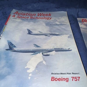 Aviation Week & Space Technology August 1982 Boeing 757 767 M5 - Picture 1 of 3