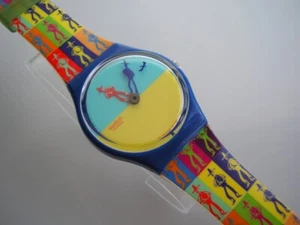 SWATCH GENT LUCKY SHADOW - MERCE NUOVA - OTTIMO REGALO PER I FAN DI COWBOY / WILD WEST - Foto 1 di 5