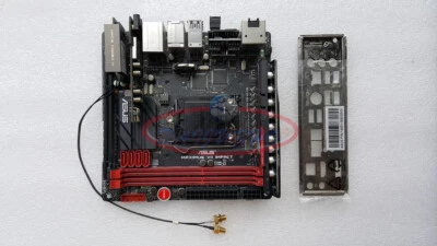 ONE ASUS STCOM Z87 MAXIMUS VII IMPACT Socket MotherBoard - Image 1 of 2