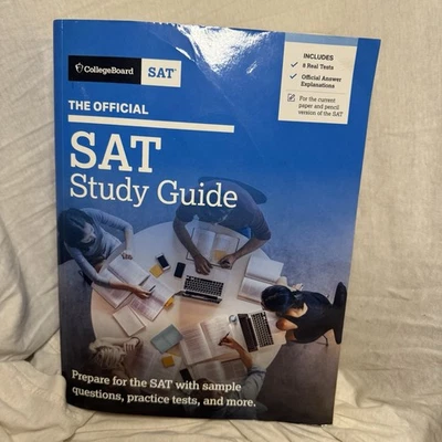 The Official SAT Study Guide by College Board | 8 Practice Tests | 2020 Edition - Image 1 of 4