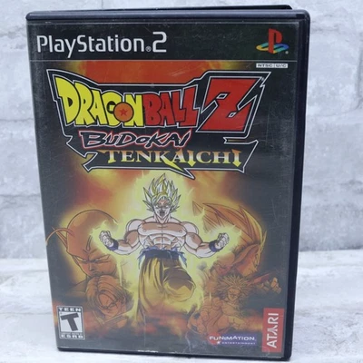 Dragon Ball Z Budokai Tenkaichi (Sony PlayStation 2, 2005) PS2 Tested No Manual - Image 1 of 4