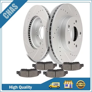 Front Brake Rotors And Ceramic Pads For GMC Savana 1500 Escalade Express 1500 - Picture 1 of 6