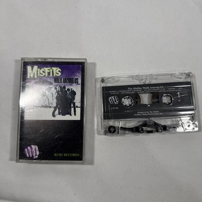 MISFITS Walk Among Us CASSETTE 1988 Ruby Records 9 25756-4 SR GLENN DANZIG PUNK - Image 1 of 4