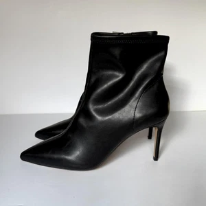 Jessica Simpson Damenstiefel Größe 11 schwarz Knöchel Stiletto spitz zulaufend JS-SEMAJA - Bild 1 von 9