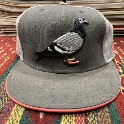 original Staple New Era Pigeon NYC Fitted 7 1/2 59Fifty Jeff Staple Pigeon Dunks - Image 1 of 4