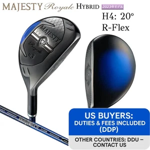 Majesty Royale 2023 Hybrid H4 20° R-Flex LV550 Graphite w/Headcover - Picture 1 of 11
