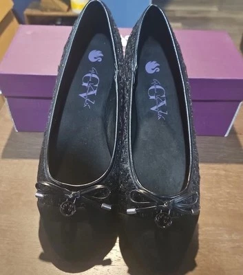 Zapatos planos para mujer Gloria Vanderbilt Enya negros - talla 7 Foto 1 de 4