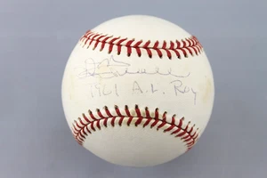 Don Schwall Signed Autographed Official AL Baseball Inscribed ROY '61 TRISTAR - Picture 1 of 3