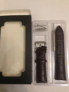 BRAND NEW Watch Strap Genuine Cowhide Leather Width 22 MM Vintage - Picture 1 of 6