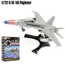 1/72 US Air Force F/A-18 US Flag Painting Plane Easy Model Display Gift w/ Stand