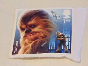 Star Wars Chewbacca Limited Edition 1st Class Postage Stamp – Royal Mail – Used 