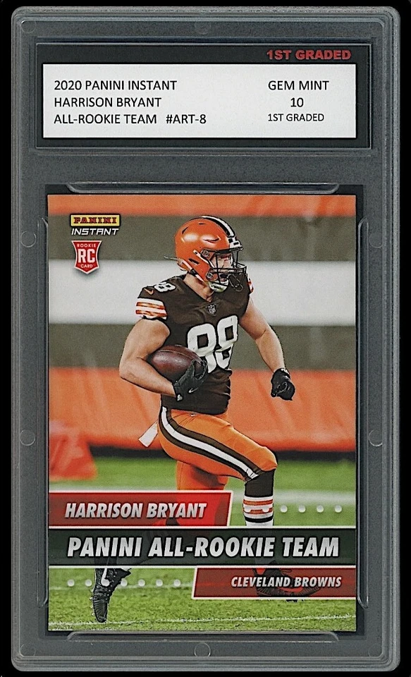 Harrison Bryant 2020 Panini Instant 1st Graded 10 NFL Rookie-Team Card RC #8 - Image 1 of 1