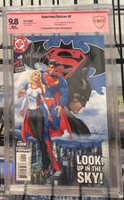 SUPERMAN/BATMAN  #9 (2003) - CBCS Grade 9.8 - Ver Sig Turner & Steigerwald!
