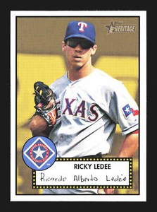2001 Topps Heritage #317 Ricky Ledee