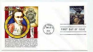 5064 Repeal of the Stamp Act, 1766, Panda Cachets, FDC - Picture 1 of 1