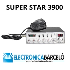 SUPER STAR 3900 EMISORA MÓVIL CB / SS3900 27 MHZ SS-3900 - Zdjęcie 1 z 11