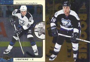 Daymond Langkow 1995-96 Upper Deck SP & Pinnacle Zenith Rookie Card Lot (2) - Picture 1 of 1