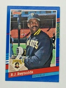 1991 Donruss R.J. Reynolds de los Piratas de Pittsburgh #101 tarjeta coleccionable - Imagen 1 de 2