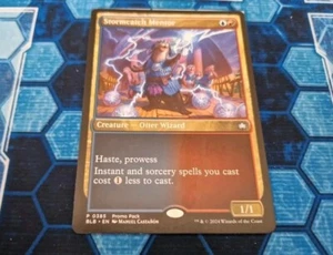 Stormcatch Mentor PROMO~BLB●EN P-0385~ Bloomburrow Promo Pack MTG! TCG - Picture 1 of 2