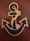 Decorative Ship Anchor Patch EMBROIDERED Iron on patch NEW  2.5" x 2"