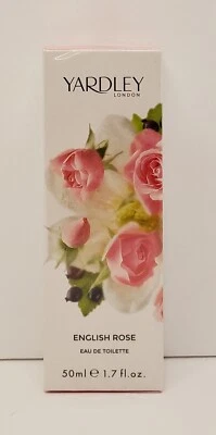 Novo e lacrado Yardley English Rose Eau De Toilette 50 ml/1,7 fl oz - Imagem 1 de 4