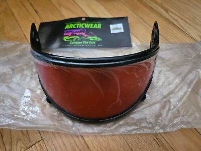 Arctic Cat Snowmobile Helmet Faceshield Mirror Rose 4942-140 - Image 1 of 4