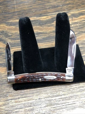 Cuchillo Case XX 1940-1964 Plantilla Hueso Rojo Medio CUCHILLO DE CONGRESO 6269 Foto 1 de 4