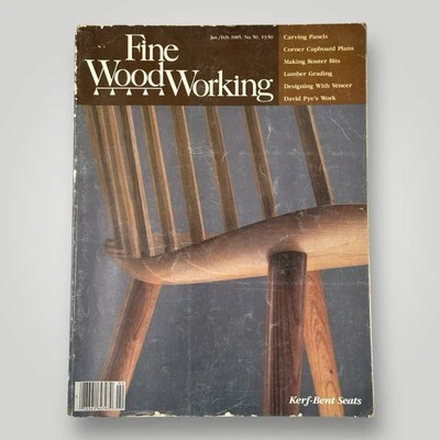 Fine Woodworking Magazine  Jan/Feb 1985 #50 -Projects, Photos, Tutorials VINTAGE Foto 1 de 4