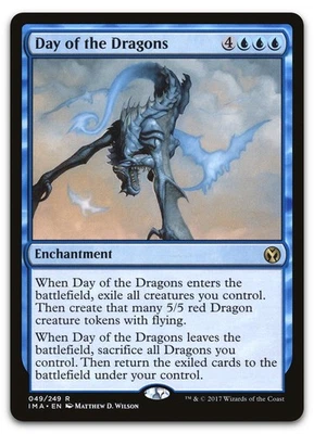 Day of the Dragons #49 (LP) Iconic Masters IMA Magic MTG - Image 1 of 2