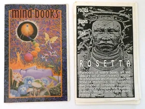 Mind Books Books Catalog 1997 Counterculture Psychedelia + Rosetta - Picture 1 of 6
