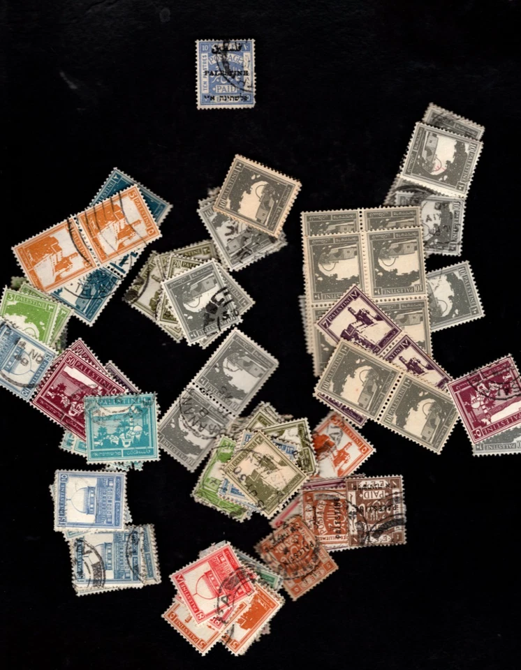 Palestine sc#24 (1920) Usado + Bonito lote 0,3 oz Foto 1 de 1