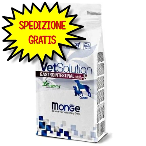 Monge Vetsolution Cane Gastrointestinal 12Kg  - Immagine 1 di 1