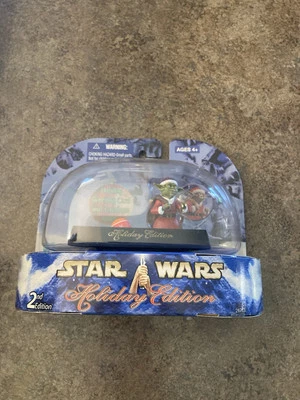 2003 Star Wars Holiday Edition Christmas Yoda Santa Action Figure MOC Sealed - Image 1 of 2