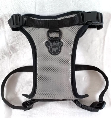 Canada Pooch - Arnés Todo Sin Tirar Arnés Reflectante GRIS/NEGRO MEDIANO - NUEVO SIN ETIQUETAS Foto 1 de 4