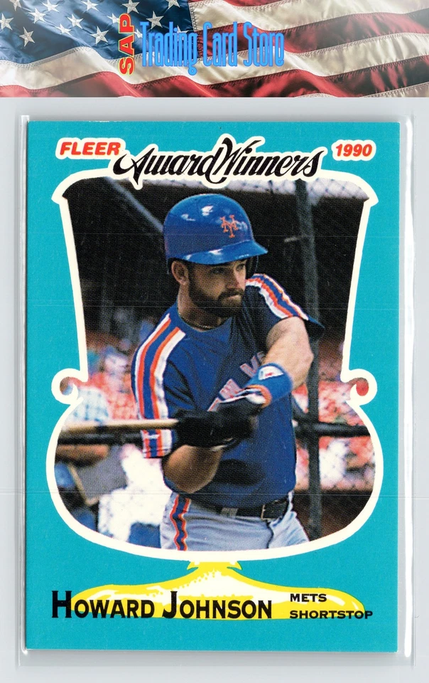 1990 Fleer Award Winners #20 Howard Johnson - Image 1 of 2