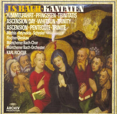 6LP Box ARCHIV 2722025 BACH 13 Cantatas SCHREIER FISCHER-DIESKAU MATHIS RICHTER - Image 1 of 3