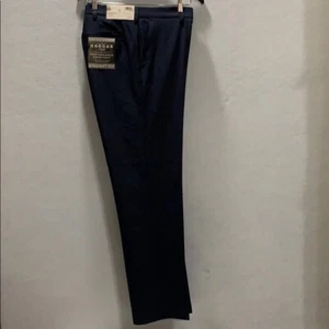 Haggar Dress Pants Navy Blue H26, 30X32 - Picture 1 of 10