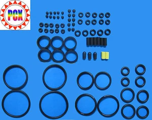 Ersatz schwarz Gummiring Set - Gummiringe, Flipper Gummi, Hülsen und mehr! - Bild 1 von 1
