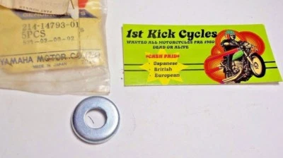 NOS YAMAHA muffler plate 214-14793-01 DT1B DT2 DT3 RT1 RT2 RT3 214-14793-01 - Image 1 of 3