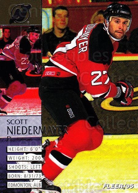 1994-95 Fleer #115 Scott Niedermayer - Image 1 of 1