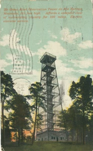 Hot Springs AR * Gran torre de observación de acero 1911  - Imagen 1 de 2