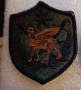 ARMY PATCH, MULTI NATIONAL FORCE-IRAQ, OD GREEN, THEATER MADE - Picture 1 of 1