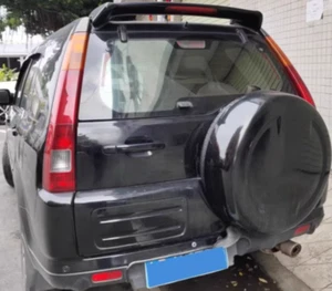 Glossy Black W/Light Rear Roof Window Spoiler Wing For 2001-2006 Honda CRV CR-V - Picture 1 of 5