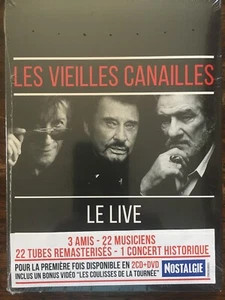LES VIEILLES CANAILLES .. HALLYDAY, MITCHELL,DUTRONC .. COFFRET 2 CD + DVD - Imagen 1 de 1