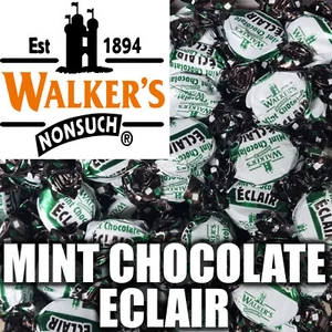 MINT CHOCOLATE ECLAIR TOFFEES Walkers NONSUCH Wrapped Sweets Party Pick N Mix - Picture 1 of 1