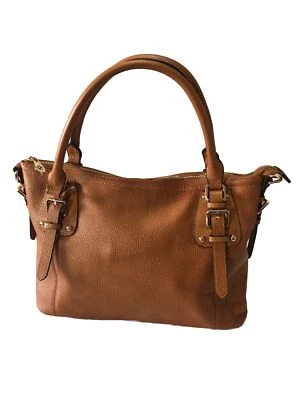 Kattee NUEVO Para Mujer Marrón Cartera de Cuero Genuino Bolso de Hombro Cartera Foto 1 de 4