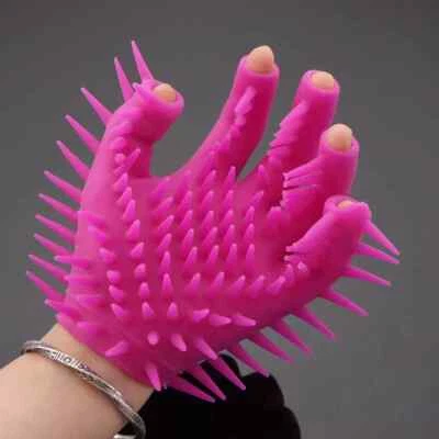 Massage Spikes Glove Accessories Breast Nipple Massager for Couple Flirt - Image 1 of 4